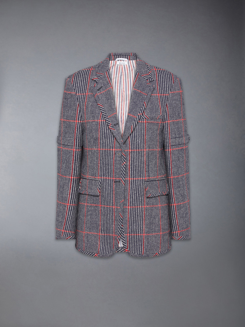 OVERSIZED CHECK HUNTING TWEED ARMBAND SPORTCOAT 1