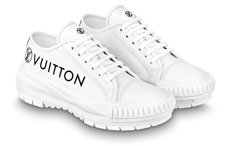 (WMNS) LOUIS VUITTON Squad Sneakers 'White' 1A941V - 2