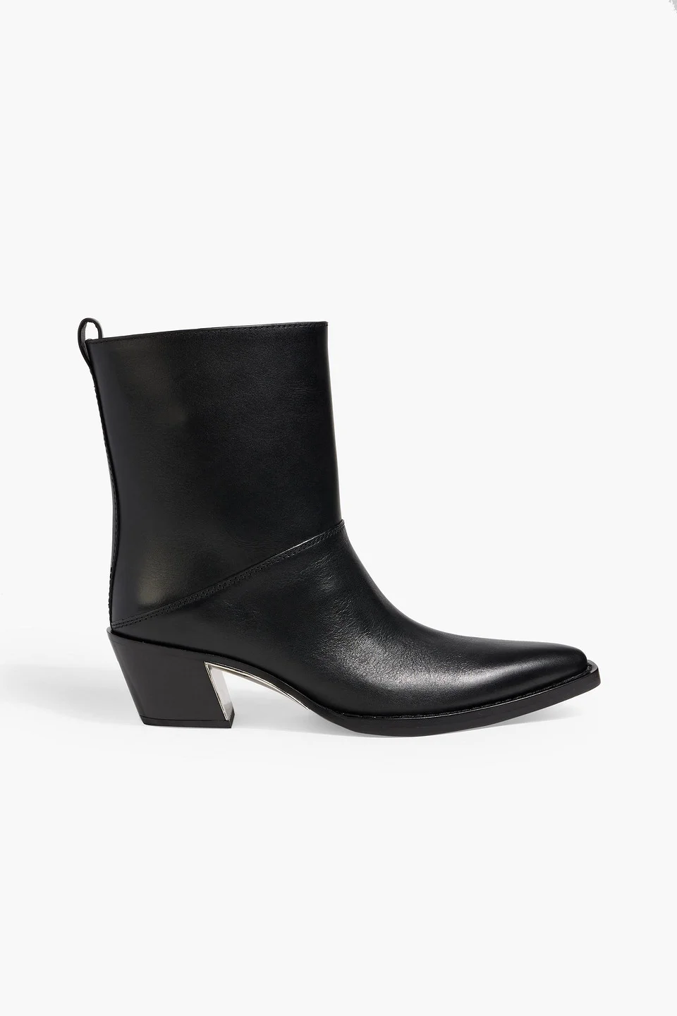Downtown leather ankle boots - 1