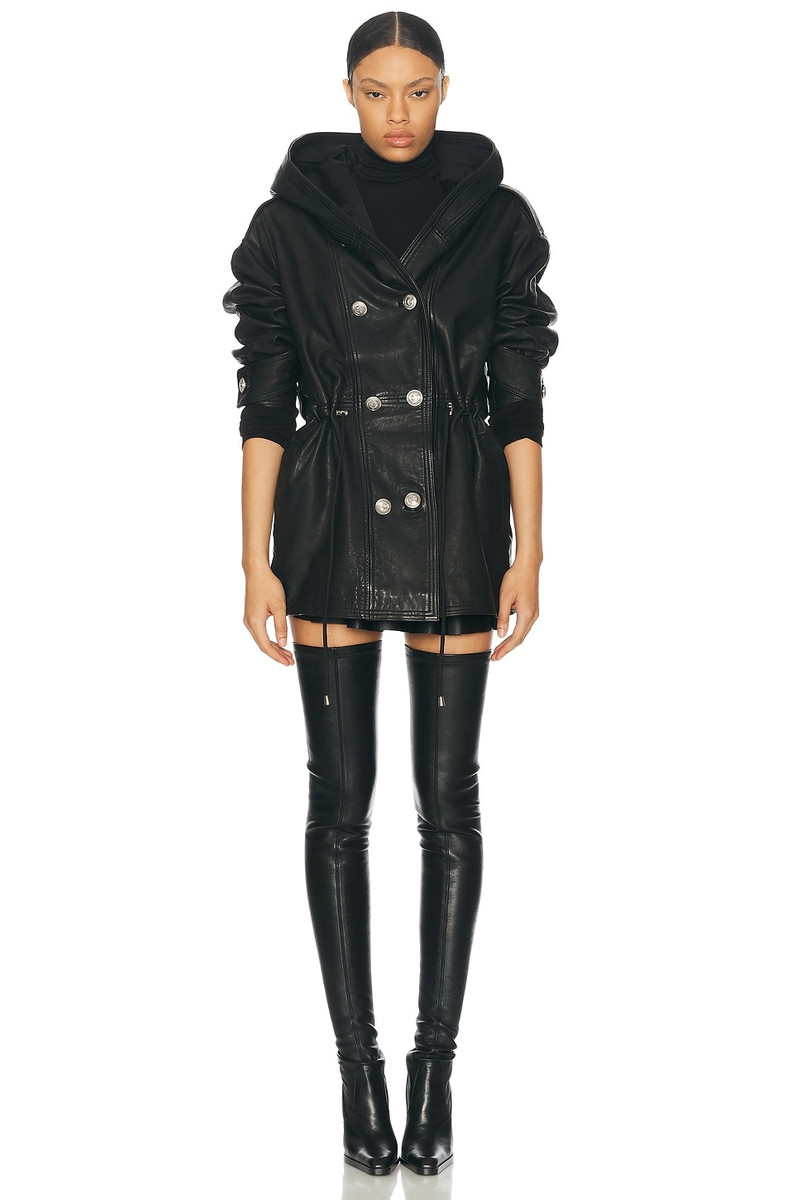 RETROFÊTE Saint Leather Jacket outlook