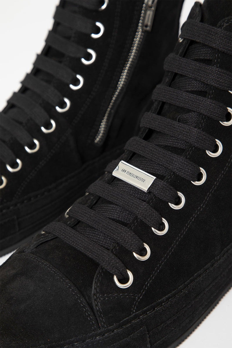 Raven High Top Sneakers Black 5