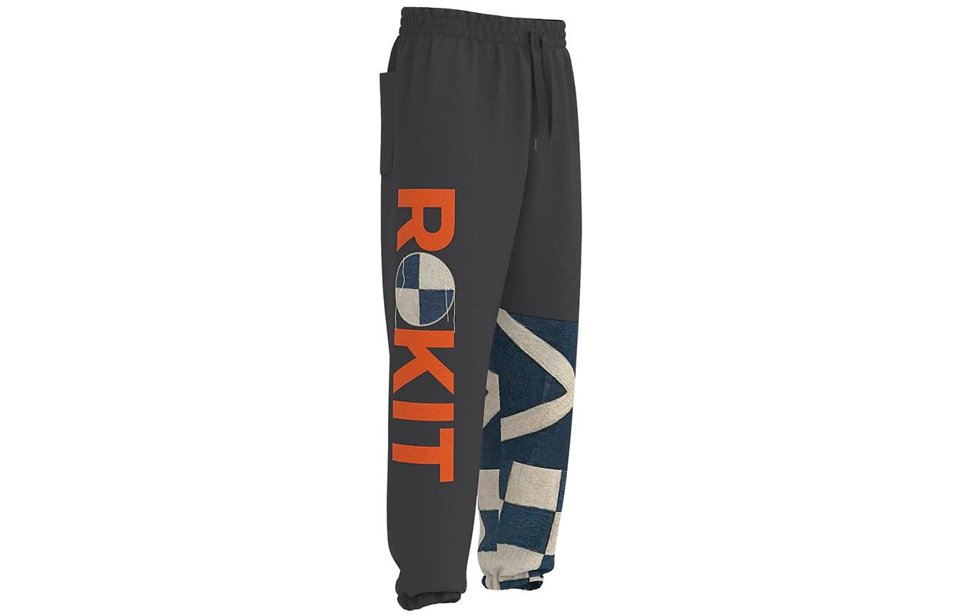 Vans x Rokit Durham Sweatpants 'Black' VN0009SE6RJ - 3