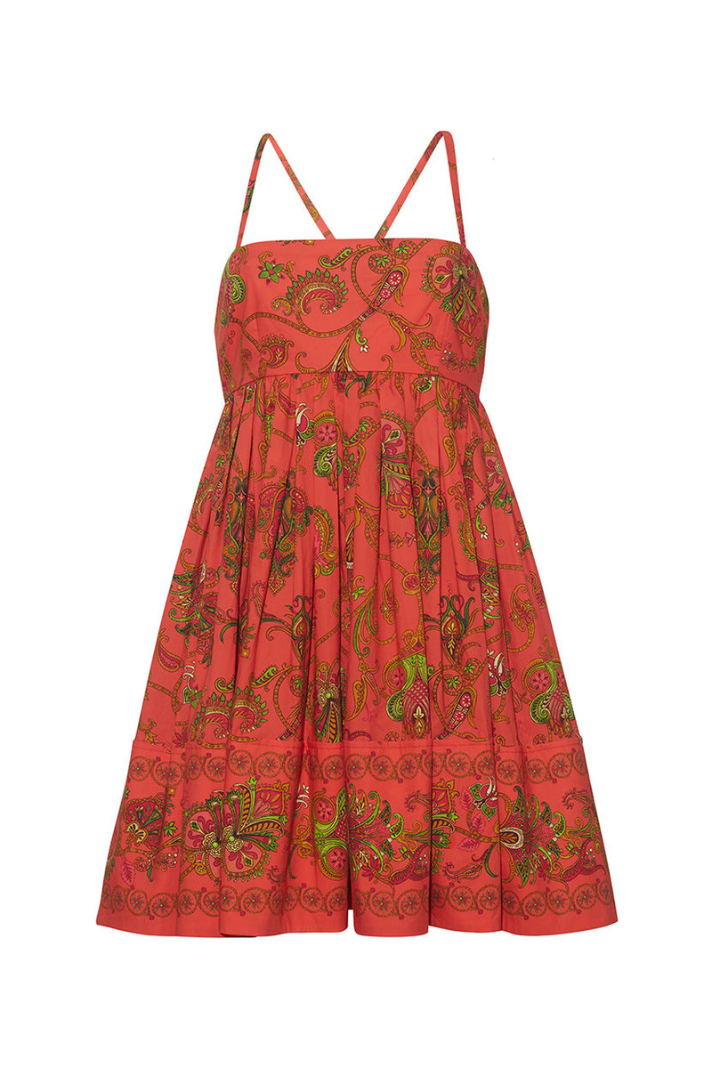 Leo Mini Dress Our Latest Silhouette Boasts An Empire Waist And A Chic Self-Tie Back 1