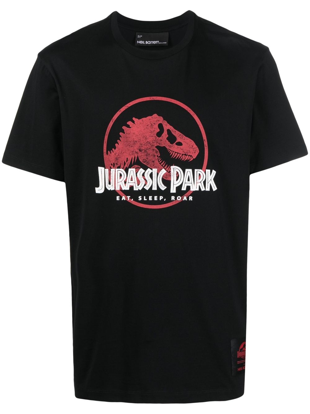Jurassic Park print T-shirt - 1