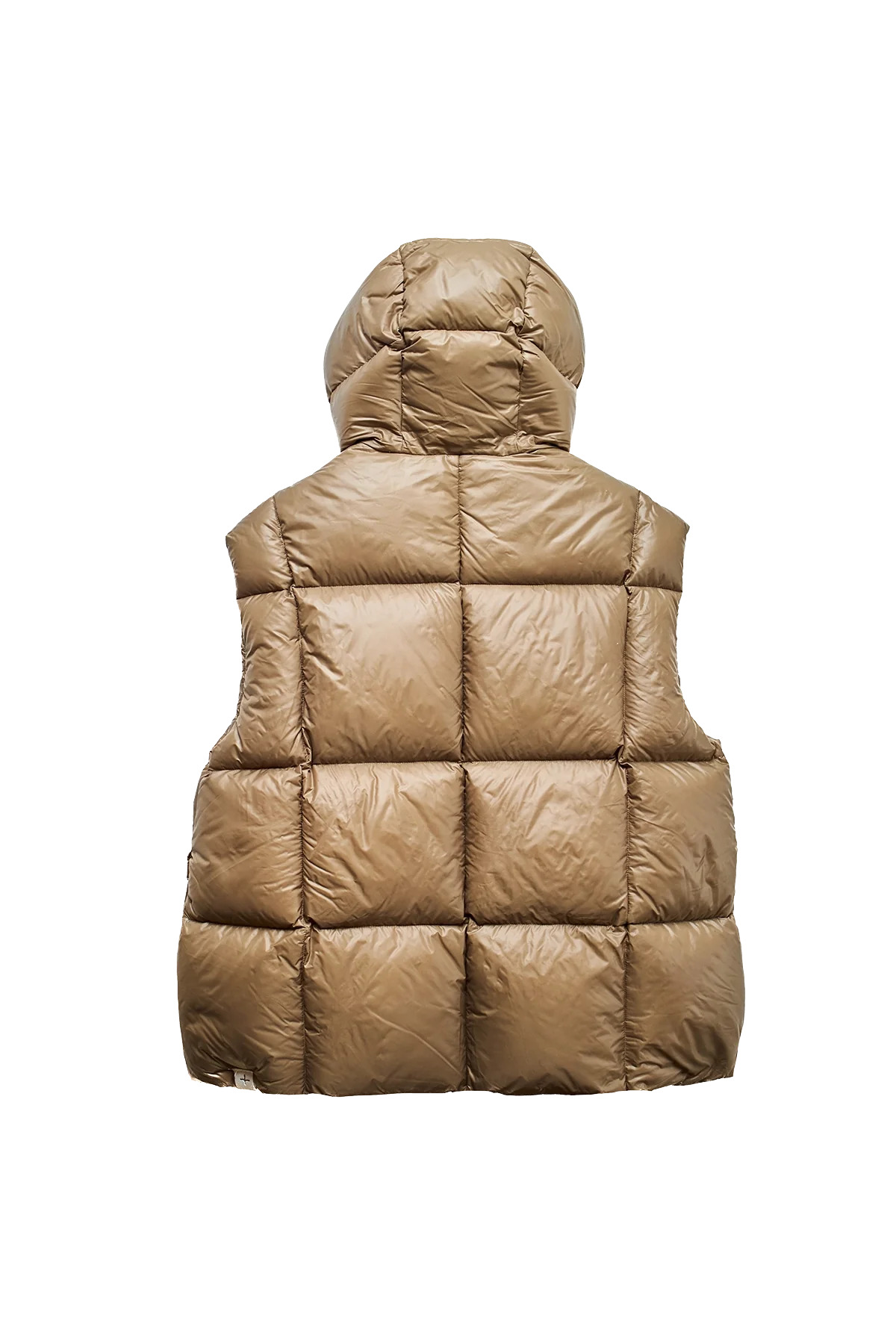 Jil Sander+ Lightweight Recycled Nylon Down Vest Brown - 2