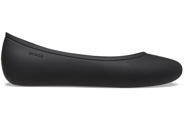 (WMNS) Crocs Brooklyn Flats 'Black' 209384-001 - 3