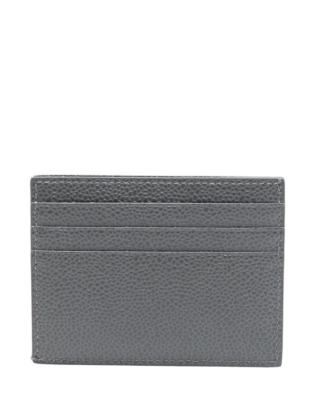 Card Holder With Note Compartment In Pebble Grain - 2