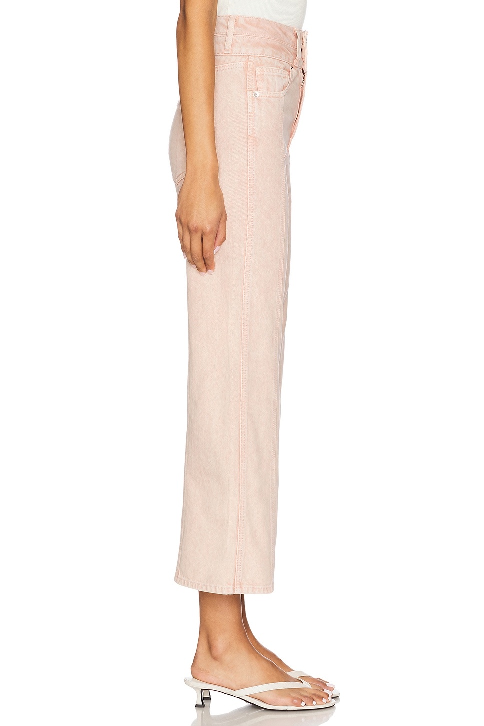 Taylor Cropped High Rise Wide Leg - 3