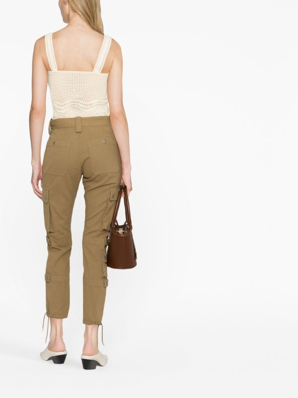 tapered cargo jeans - 3