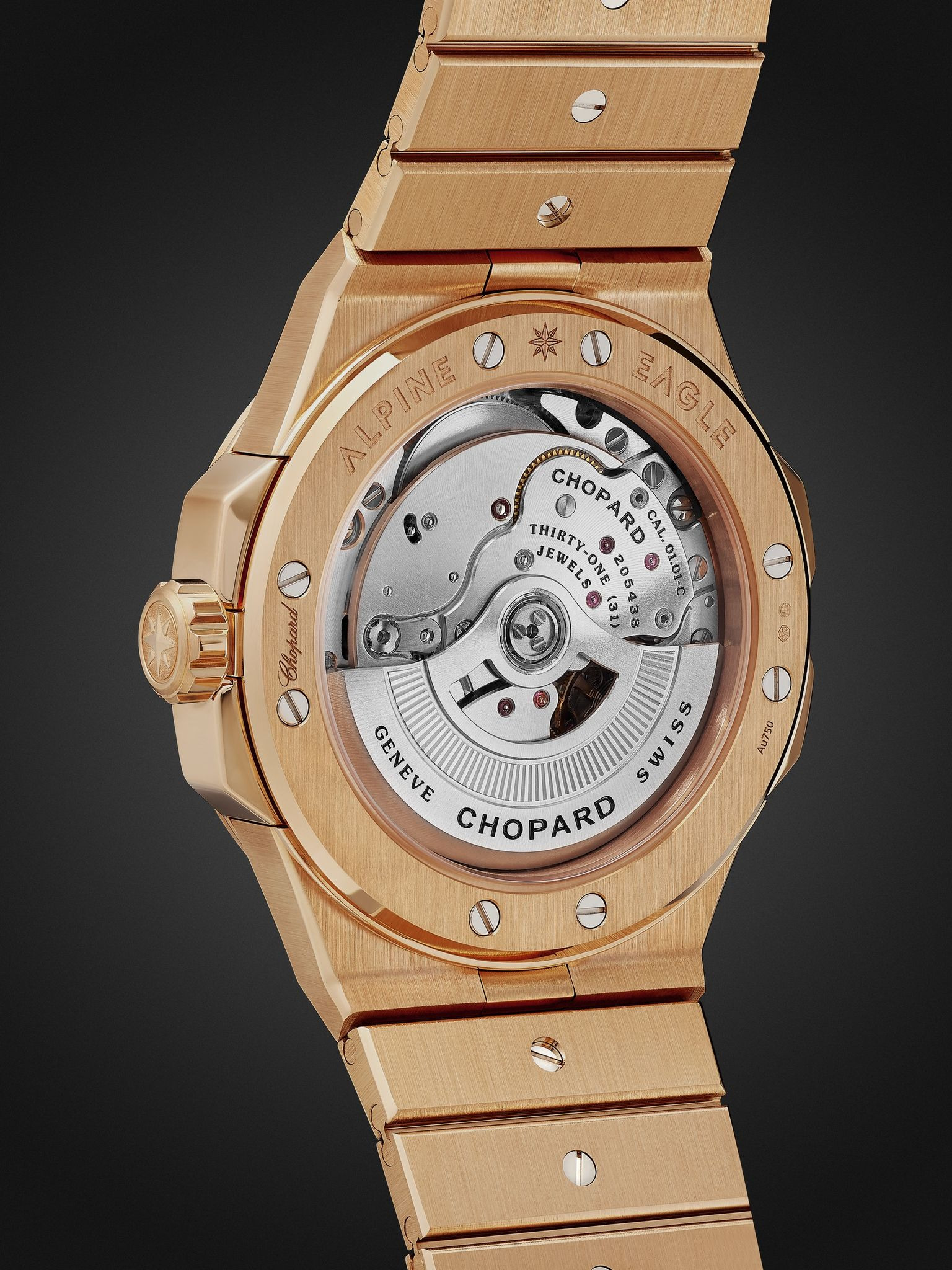 Alpine Eagle Large Automatic 41mm 18-Karat Rose Gold Watch, Ref. No. 295363-5001 Blue - 5
