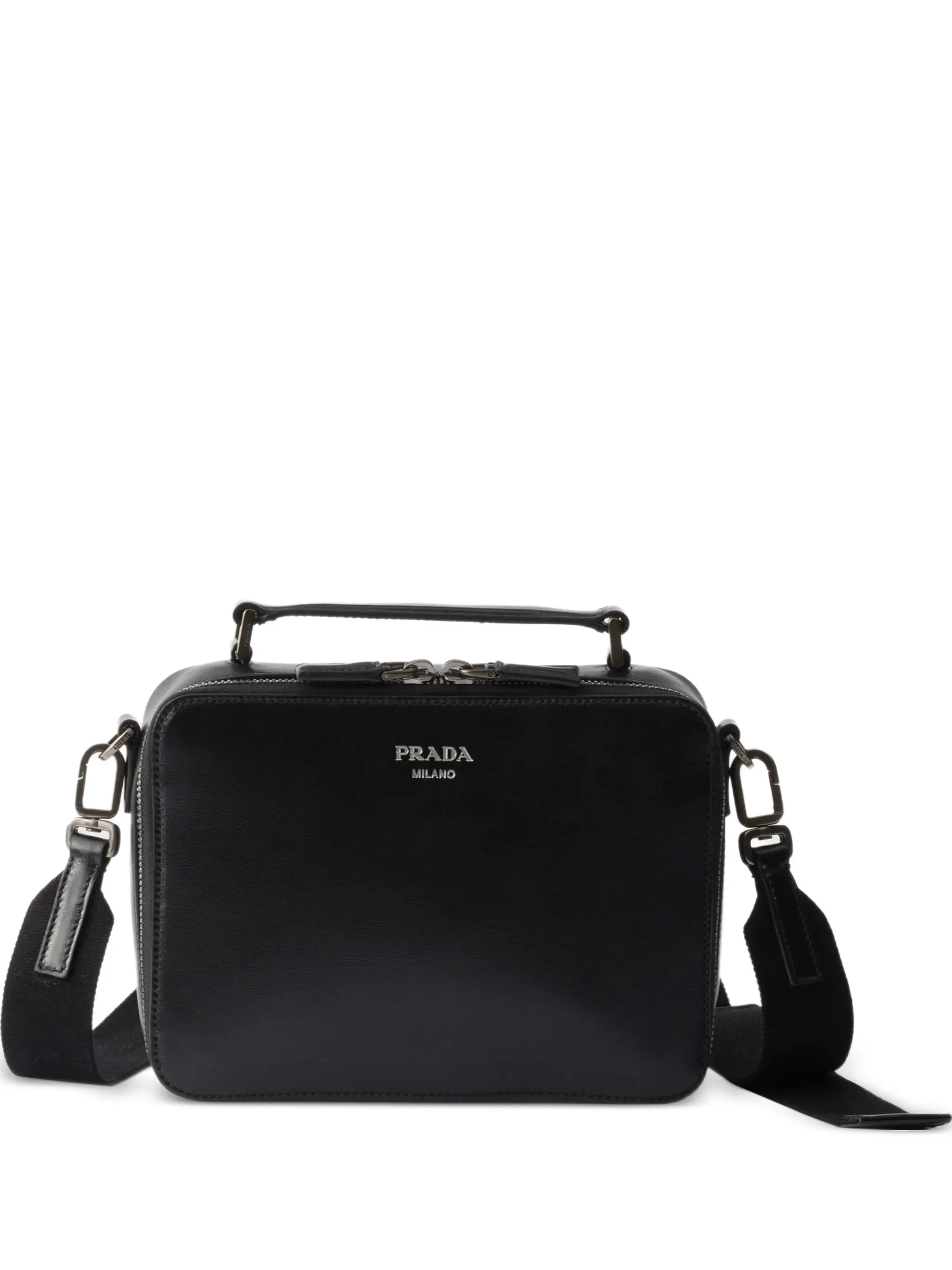 Prada Brique Leather Bag - 1