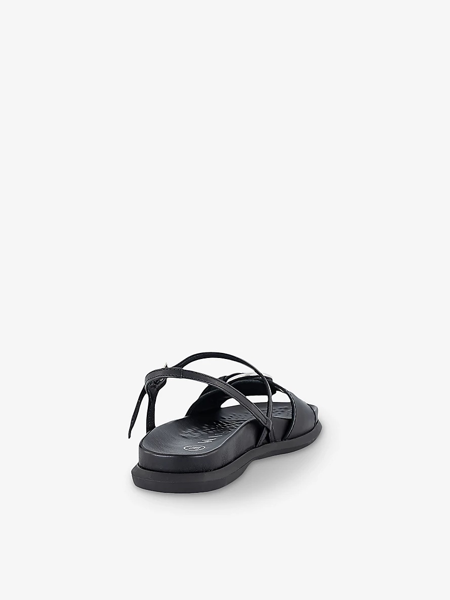 Silba eyelet-strap leather sandals - 4