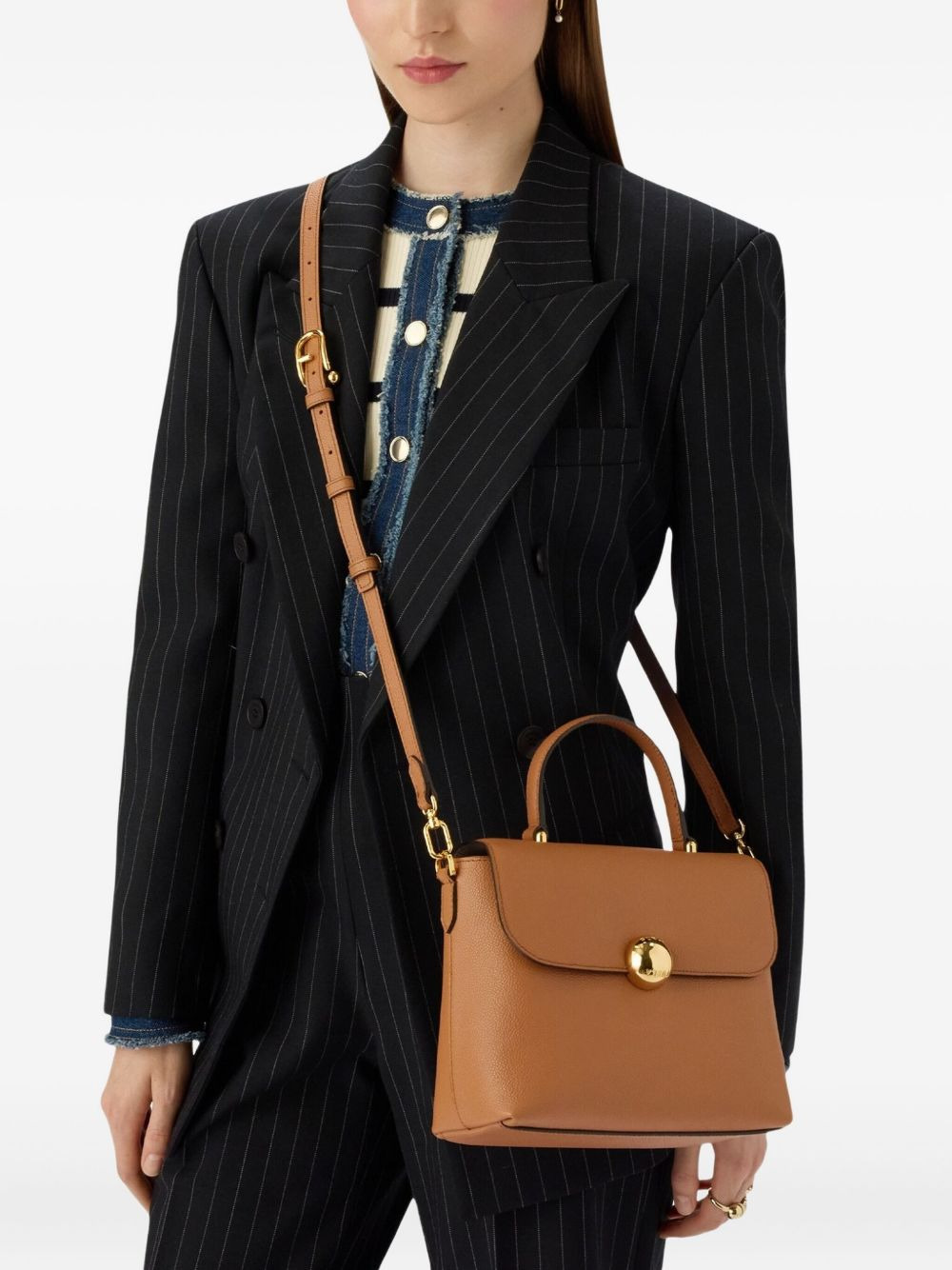 top-handle dome satchel - 2