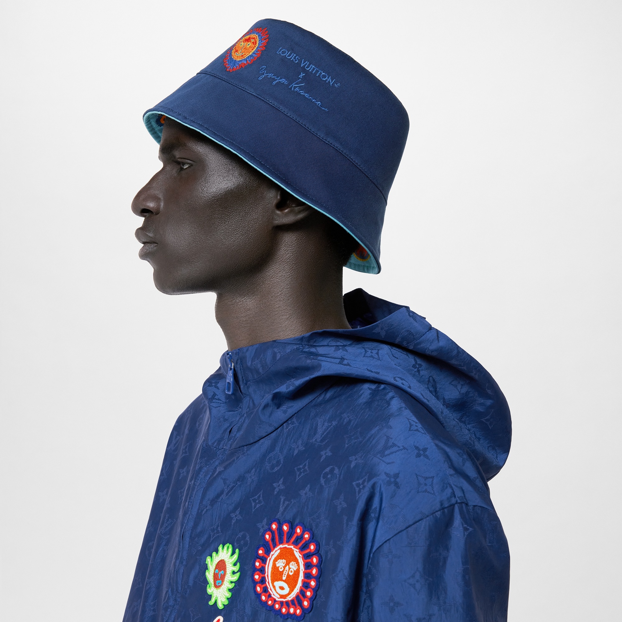 LV x YK Reversible Faces Bucket Hat - 2