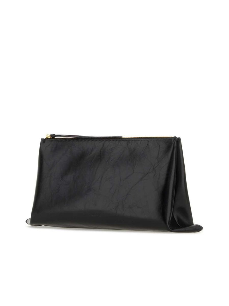 Jil Sander Medium Leather Clutch outlook