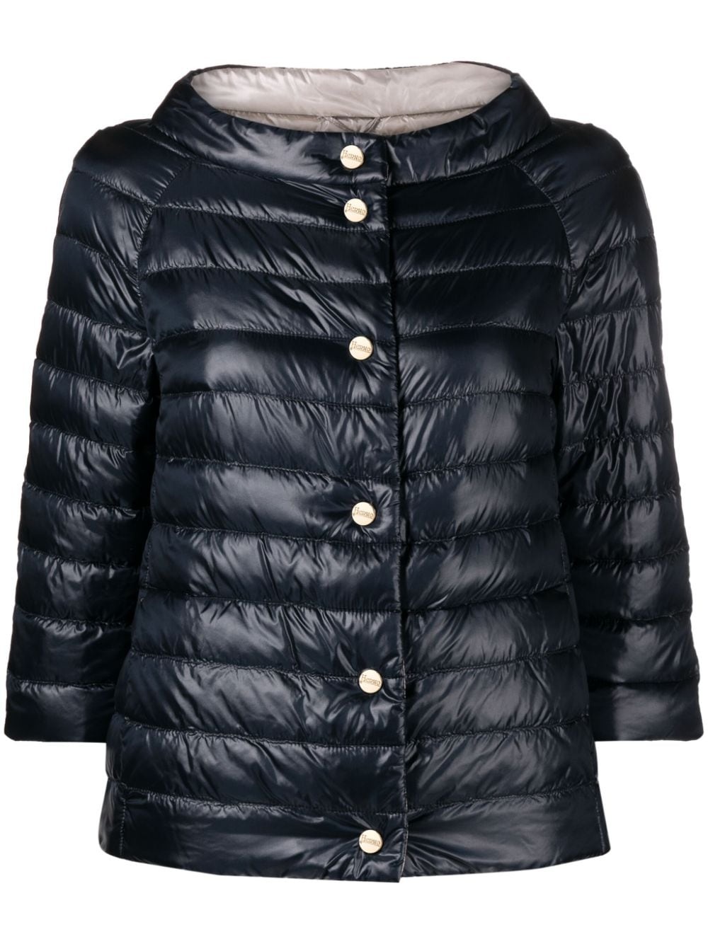 reversible quilted jacket - 1
