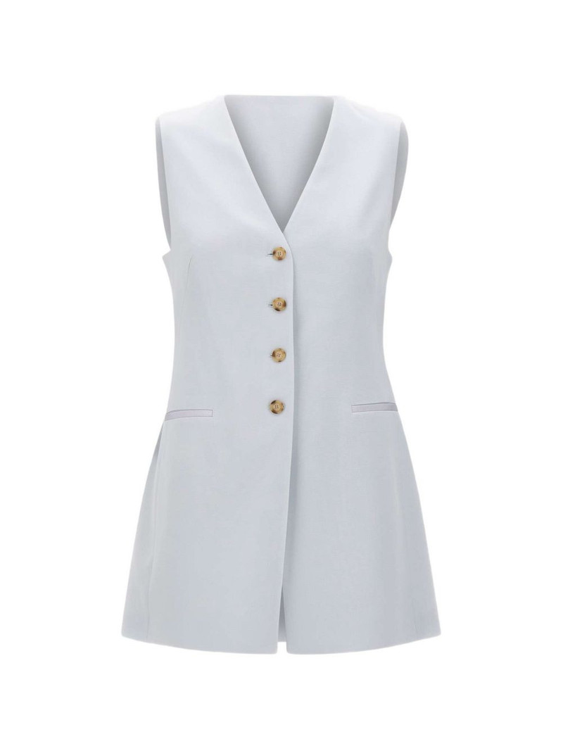 V-neck button waistcoat 1