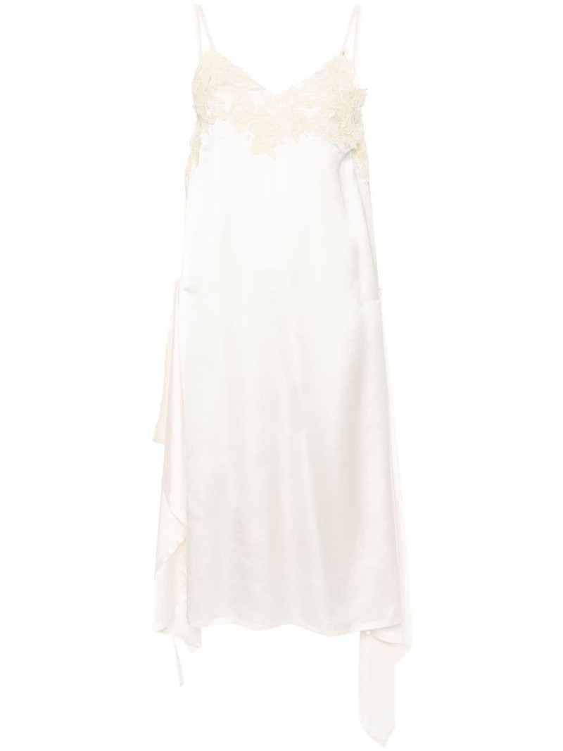 floral-lace satin slip dress 1