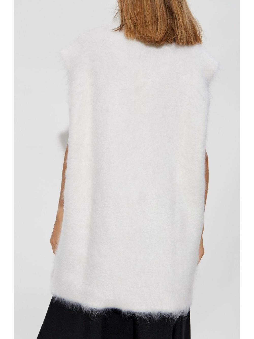 brushed mini dress - 4