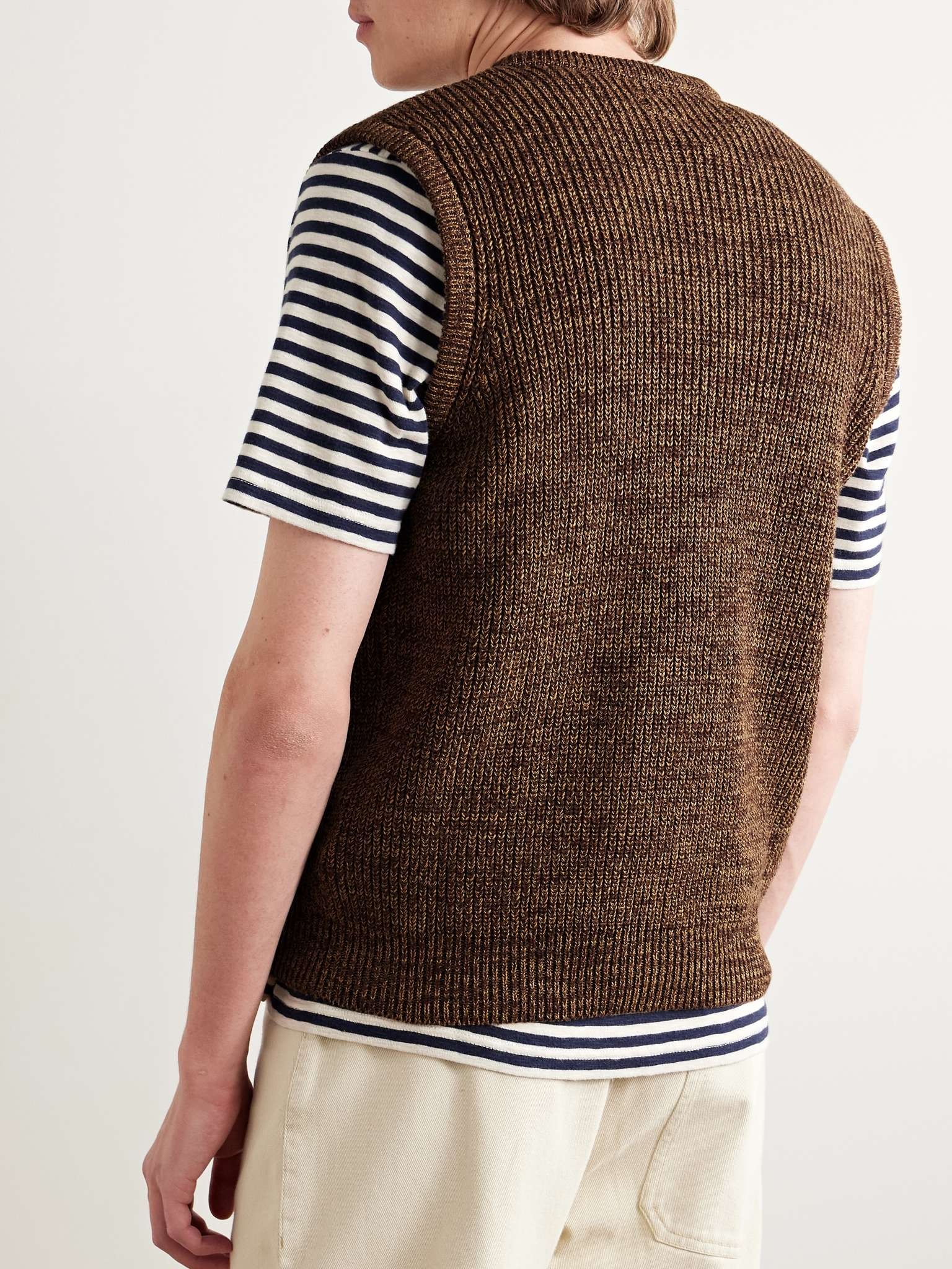 Organic Cotton Sweater Vest - 3