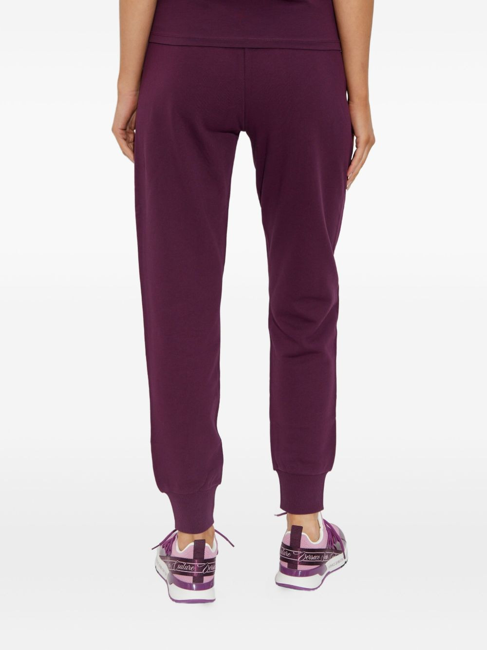 embroidered-logo track pants - 4