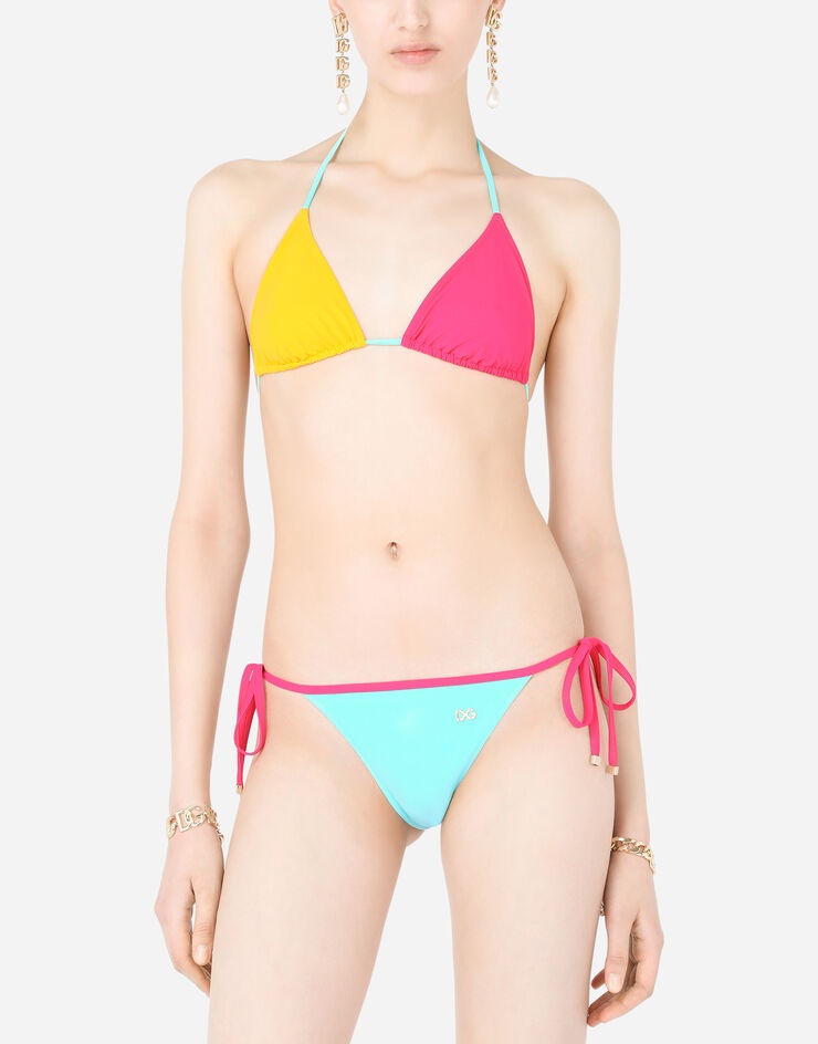 Adjustable triangle bikini - 4