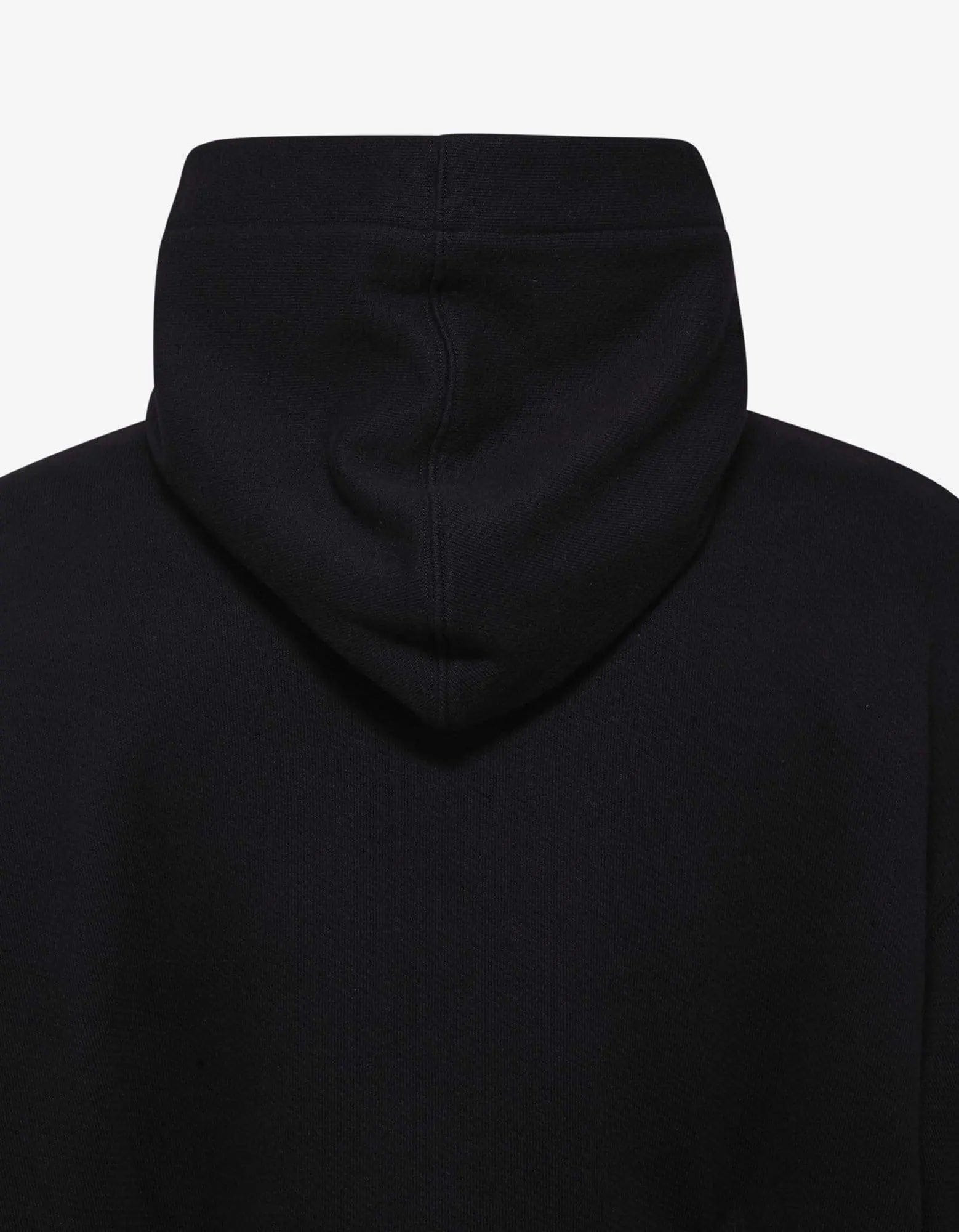 Palm Angels Black Hybrid Hoodie - 4
