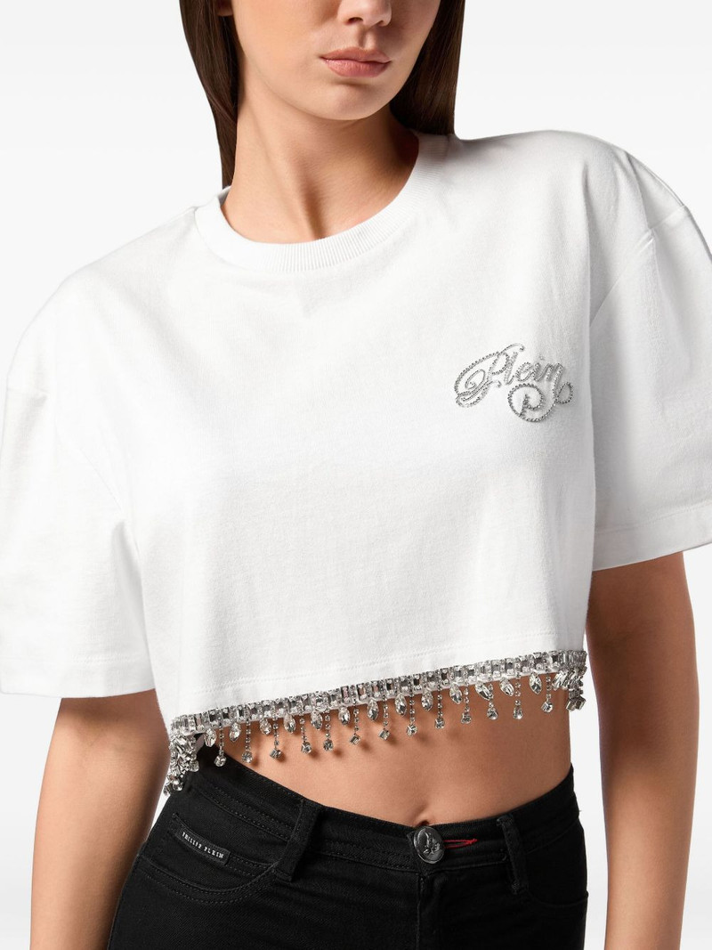 Signature cropped T-Shirt 4