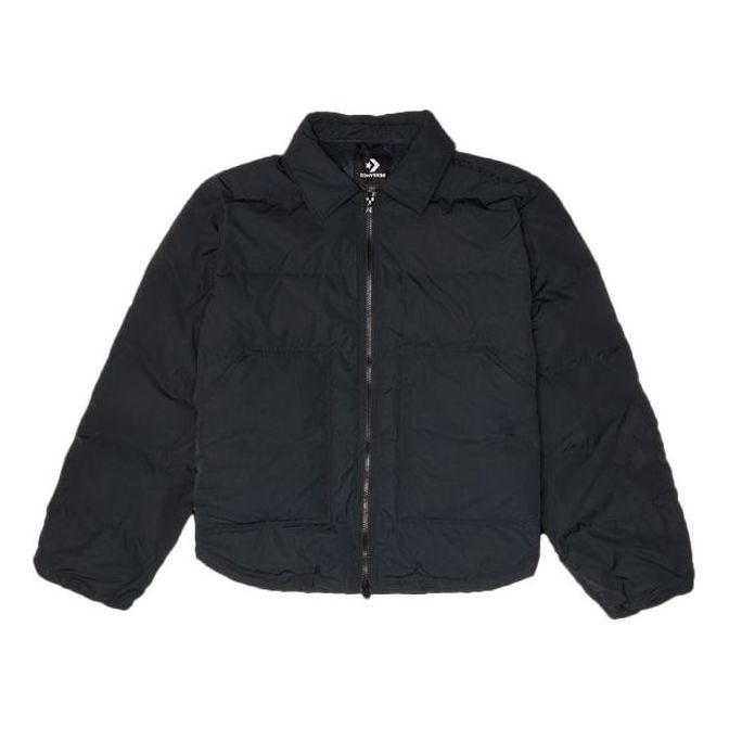 Converse Short Down Puffer Jacket 'Black' 10021966-A02 - 1