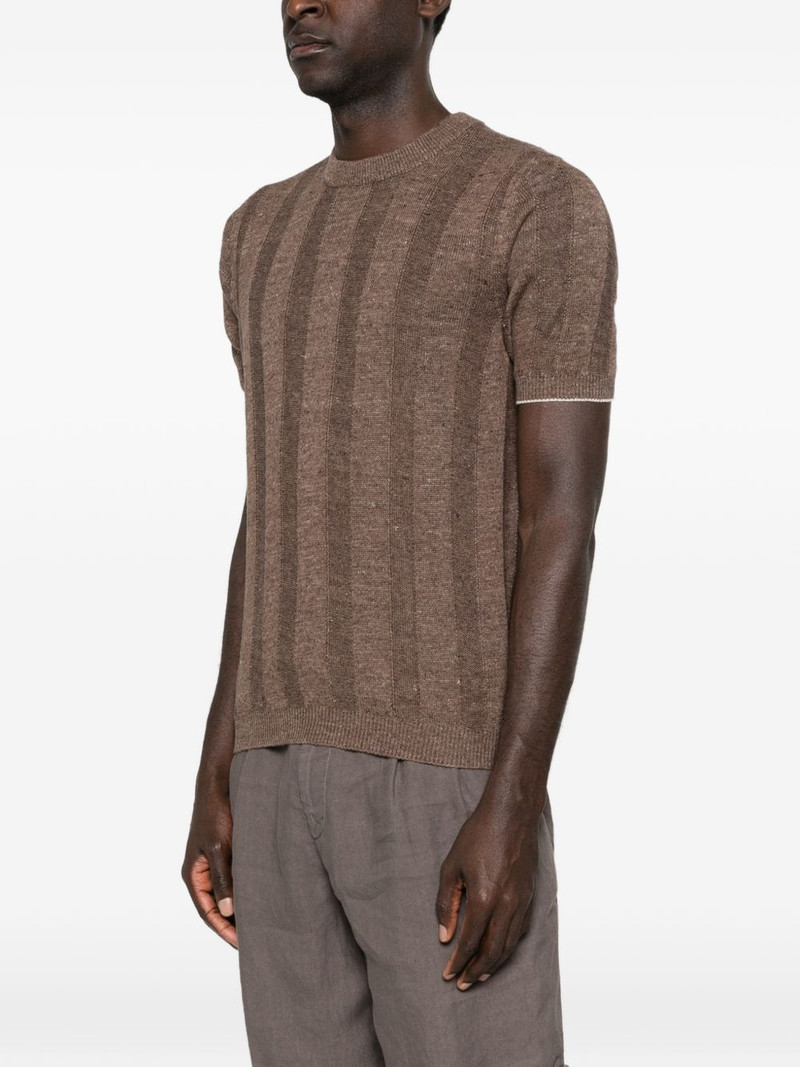 ribbed short-sleeve T-shirt 3