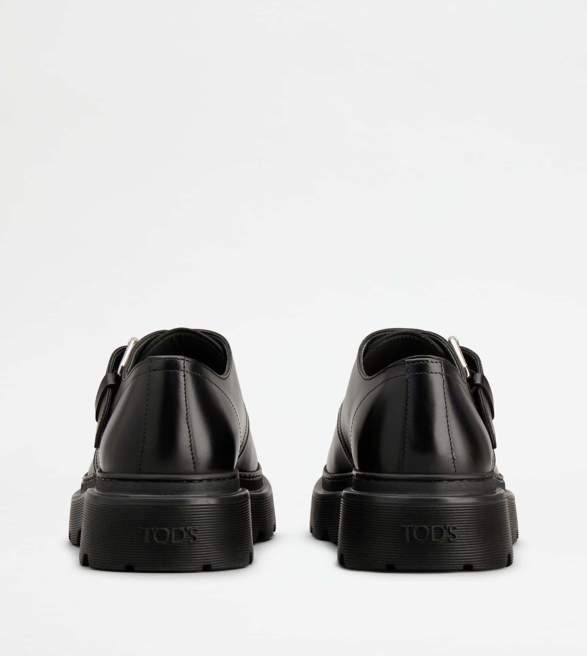 MONKSTRAPS IN LEATHER - BLACK - 2
