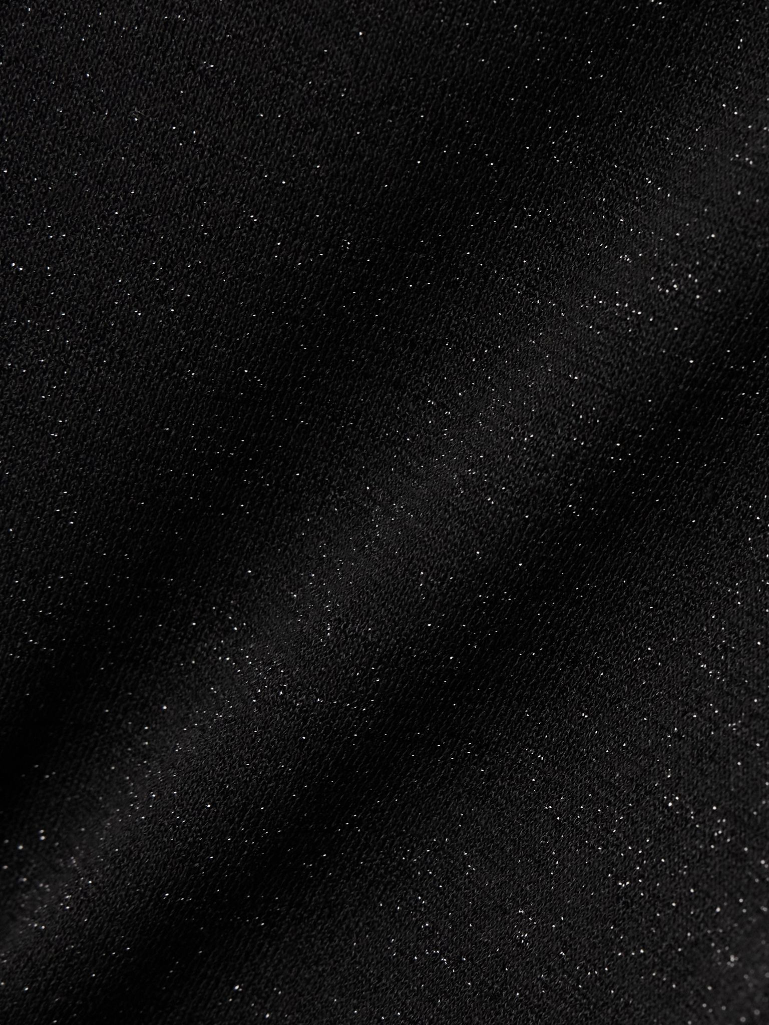 Metallic knitted tank Black - 5