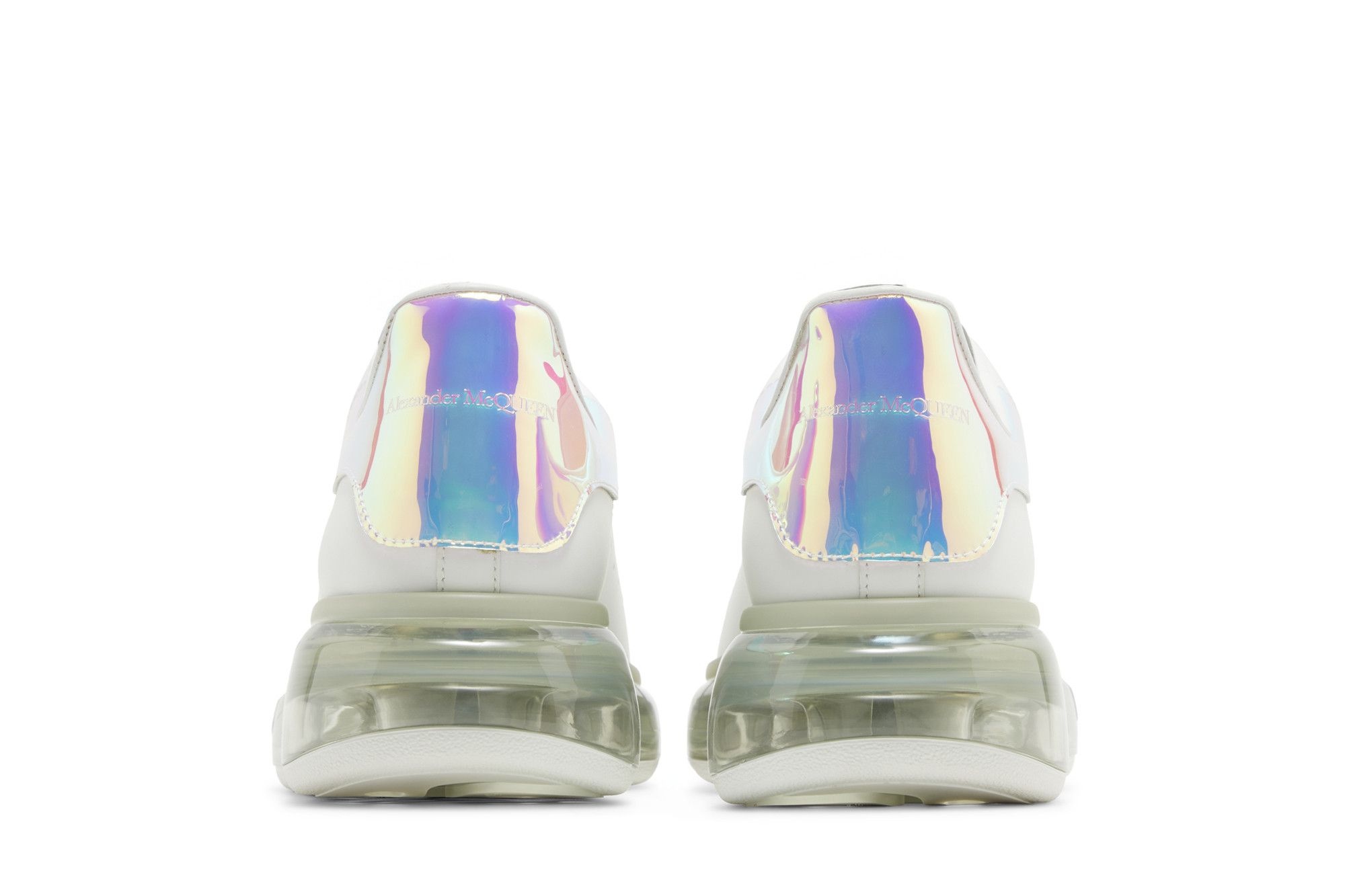Alexander McQueen Oversized Sneaker 'Clear Sole - Iridescent' - 6