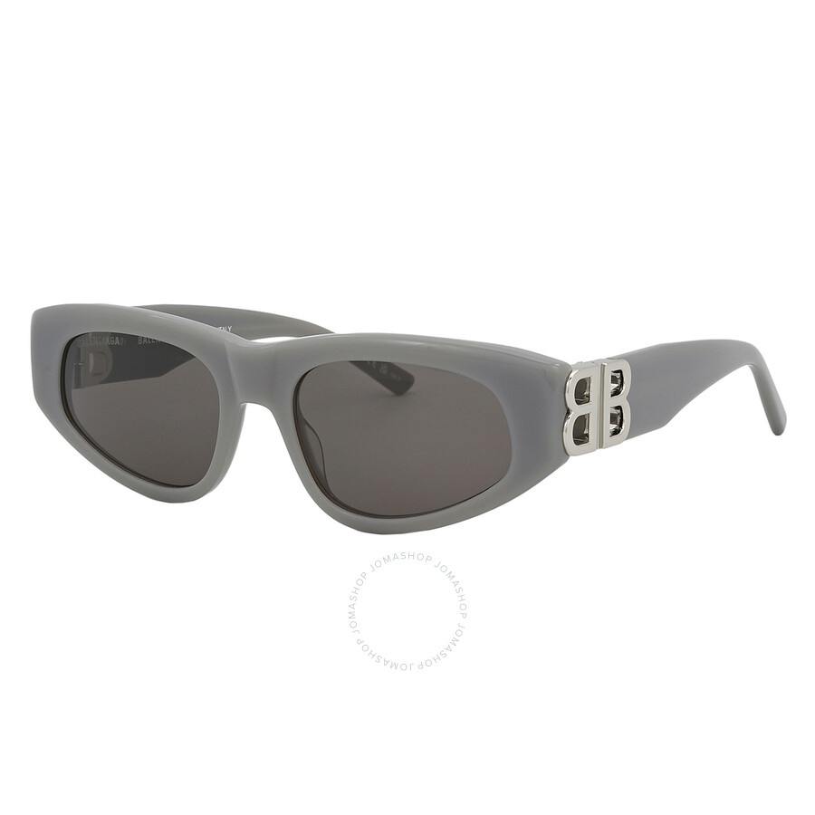 Balenciaga Grey Cat Eye Ladies Sunglasses BB0095S 015 53 - 3
