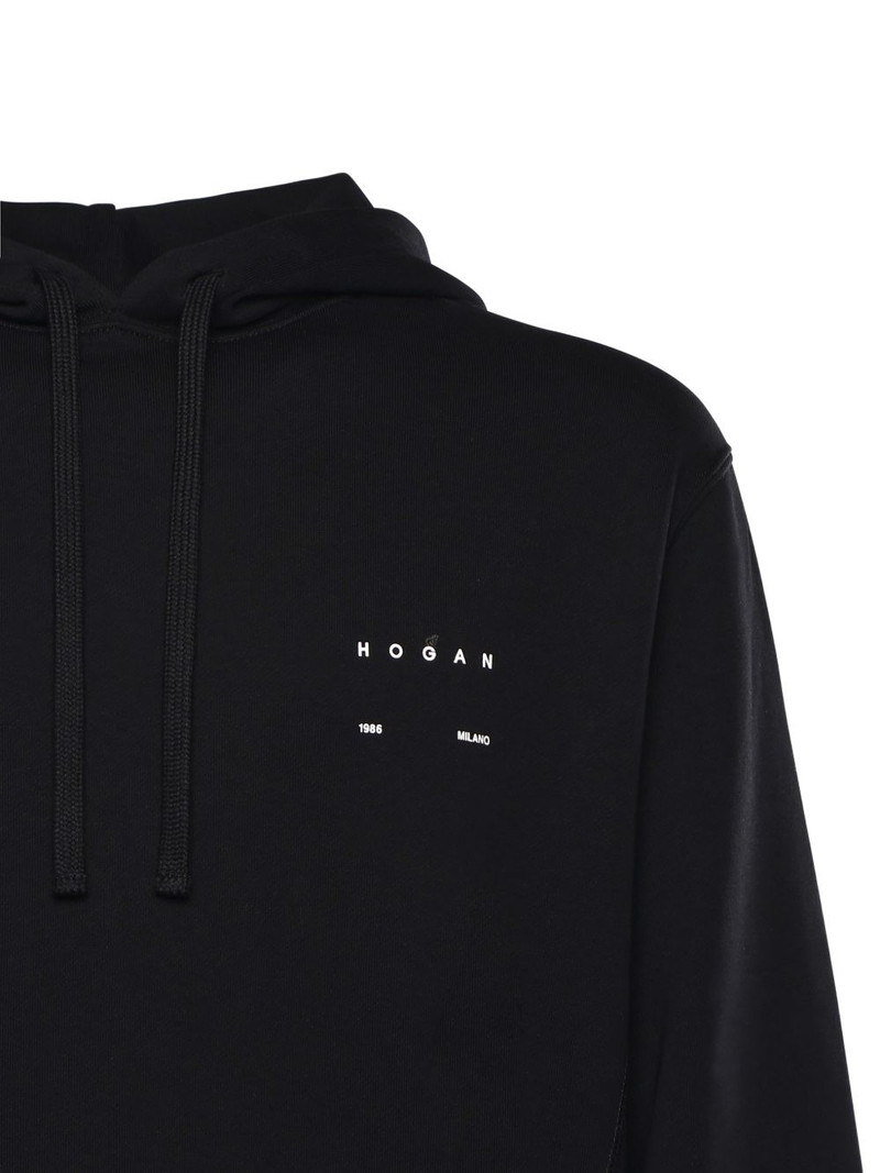 long-sleeve logo-print hoodie 3
