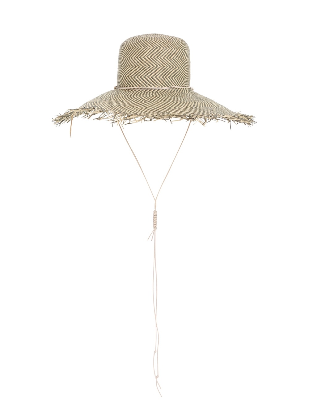HERRINGBONE WIDE BRIM HAT - 3