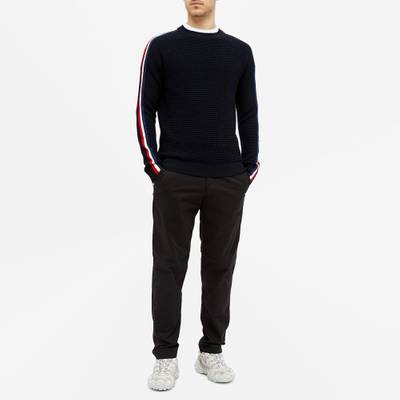 Moncler Moncler Tricolore Stripe Crew Knit outlook