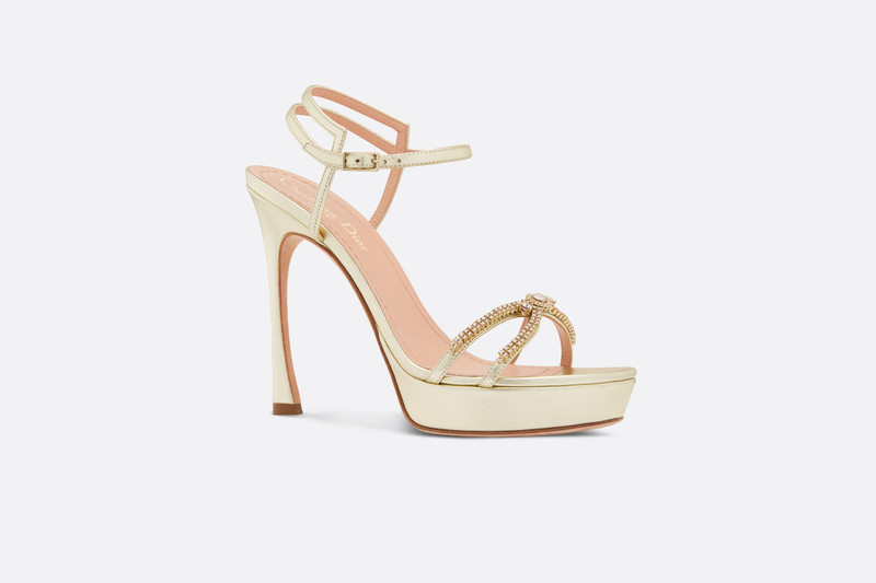 Dior Or Dior Sunset Heeled Sandal 1
