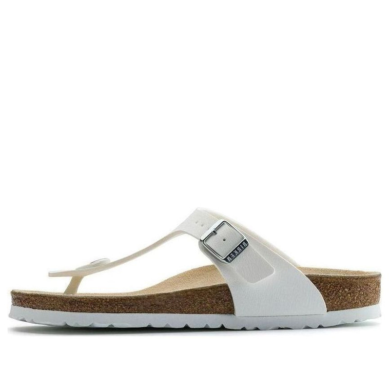 Birkenstock Gizeh Birko-Flor 'White' 0043731 1