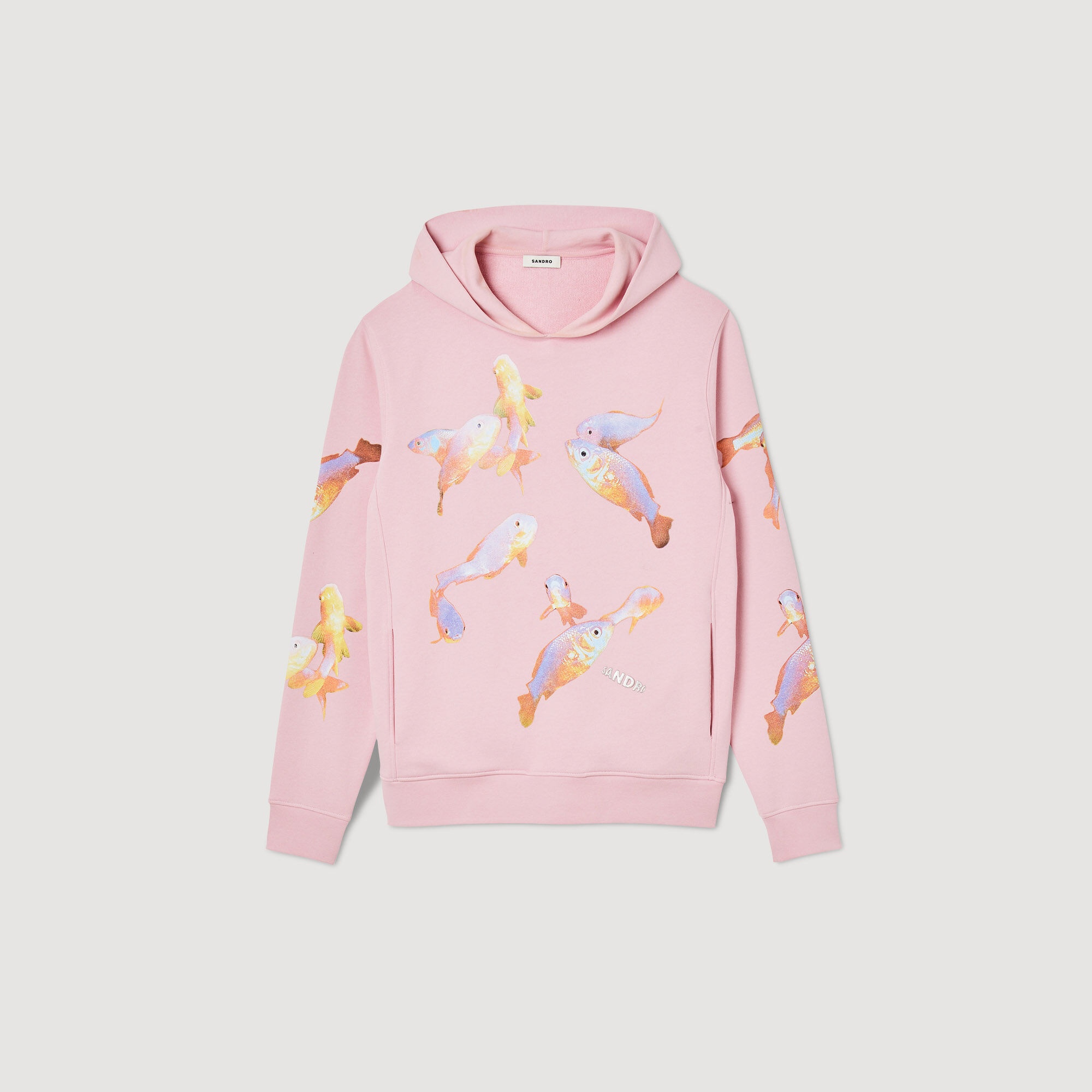 HOODED PRINTED SWEATSHIRT - 1