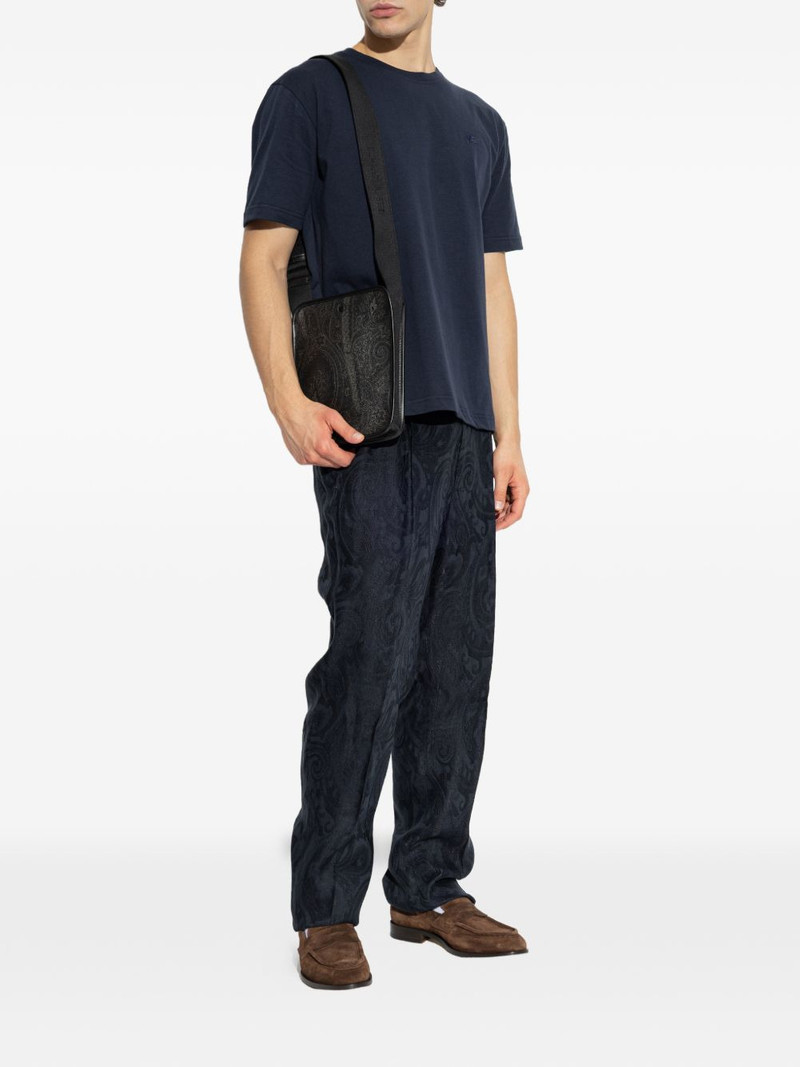 Etro short-sleeve embroidered T-shirt outlook