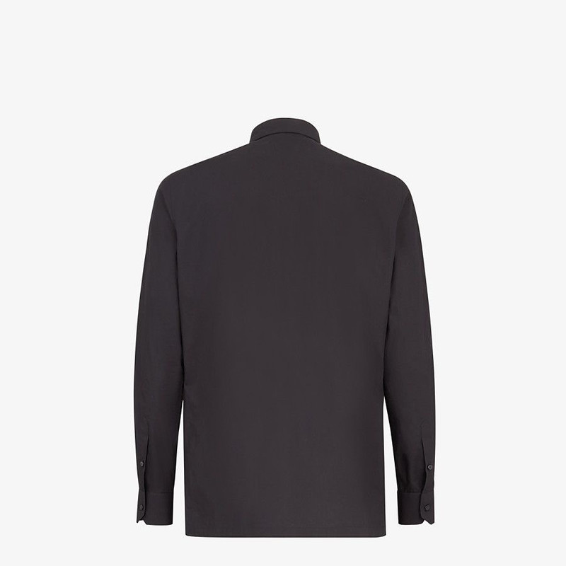 FENDI Black cotton shirt outlook