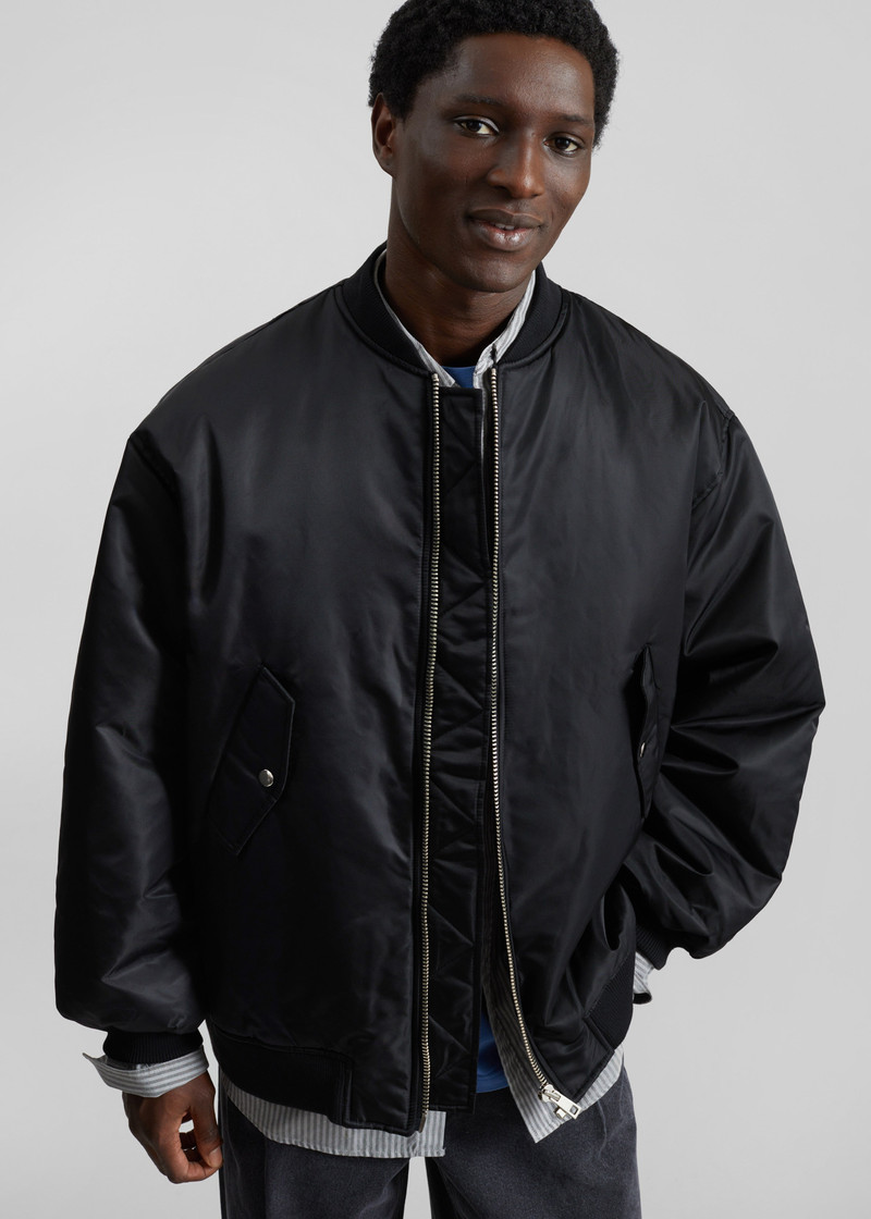 Astra Bomber Jacket - Black 9