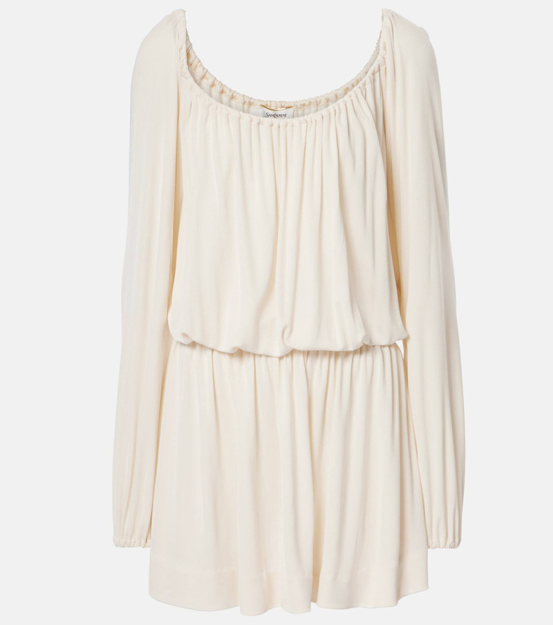 off-shoulder mini dress 1