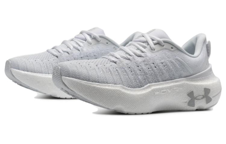 (WMNS) Under Armour Infinite Elite Running Shoes 'White Grey' 3027199-100 - 3