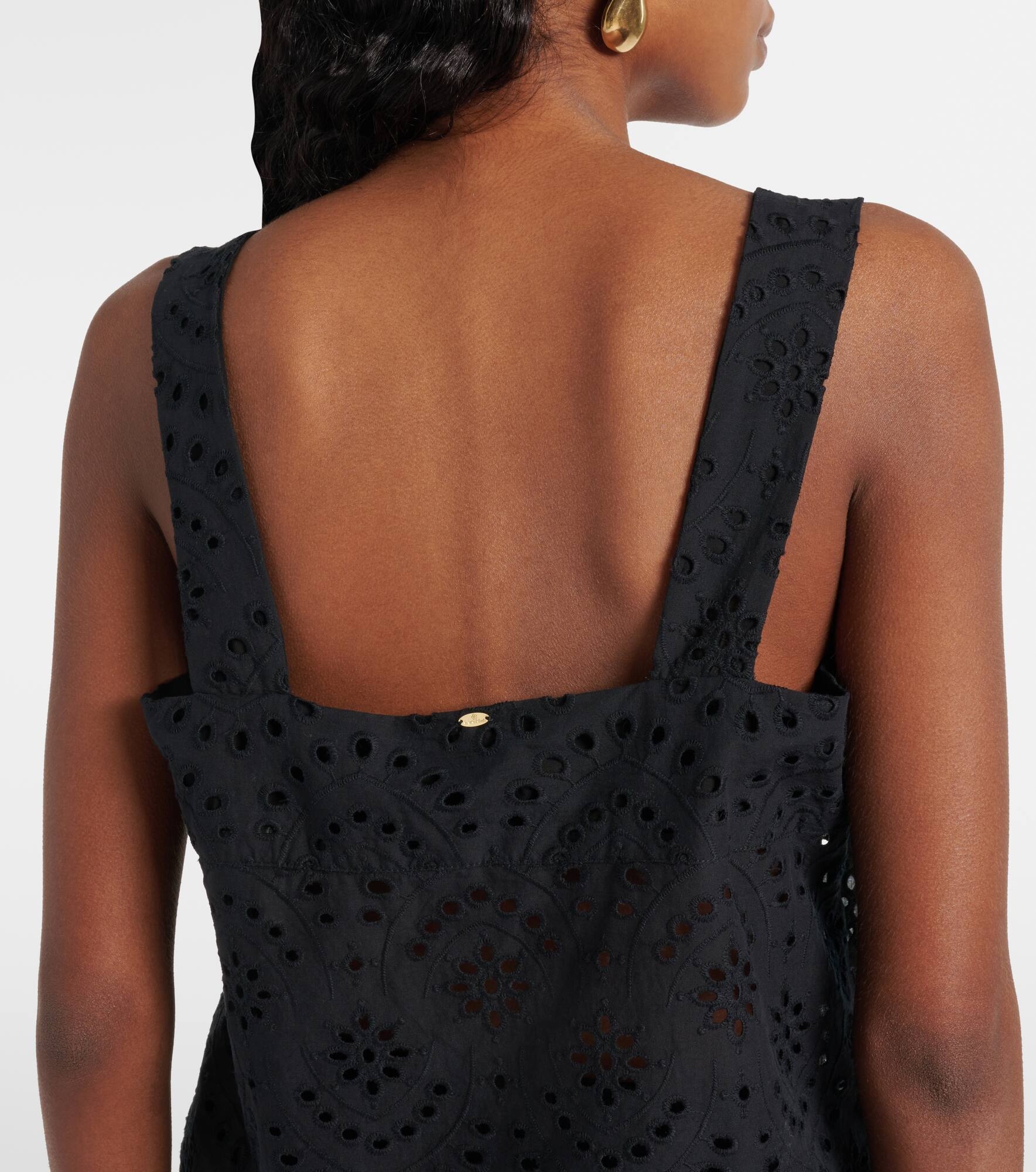 Noa broderie anglaise top - 5