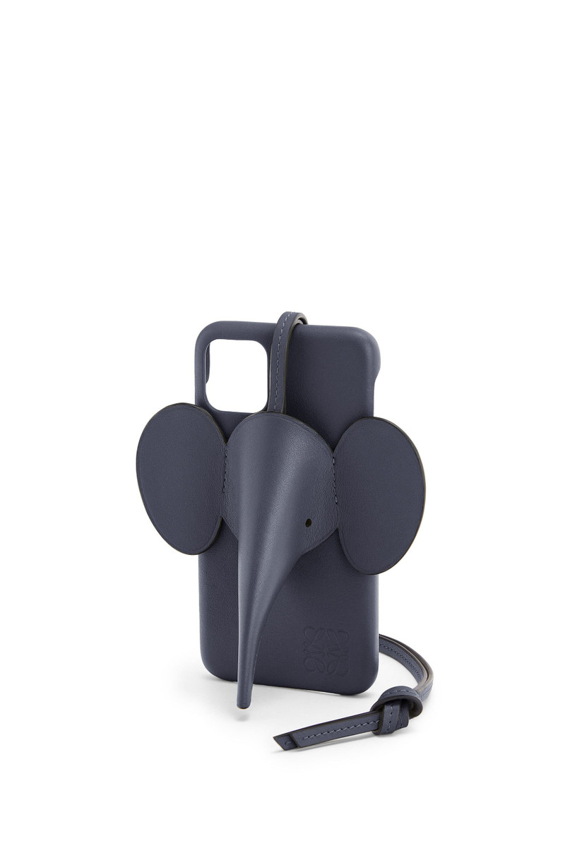Loewe Elephant cover for iPhone 11 in classic calfskin outlook