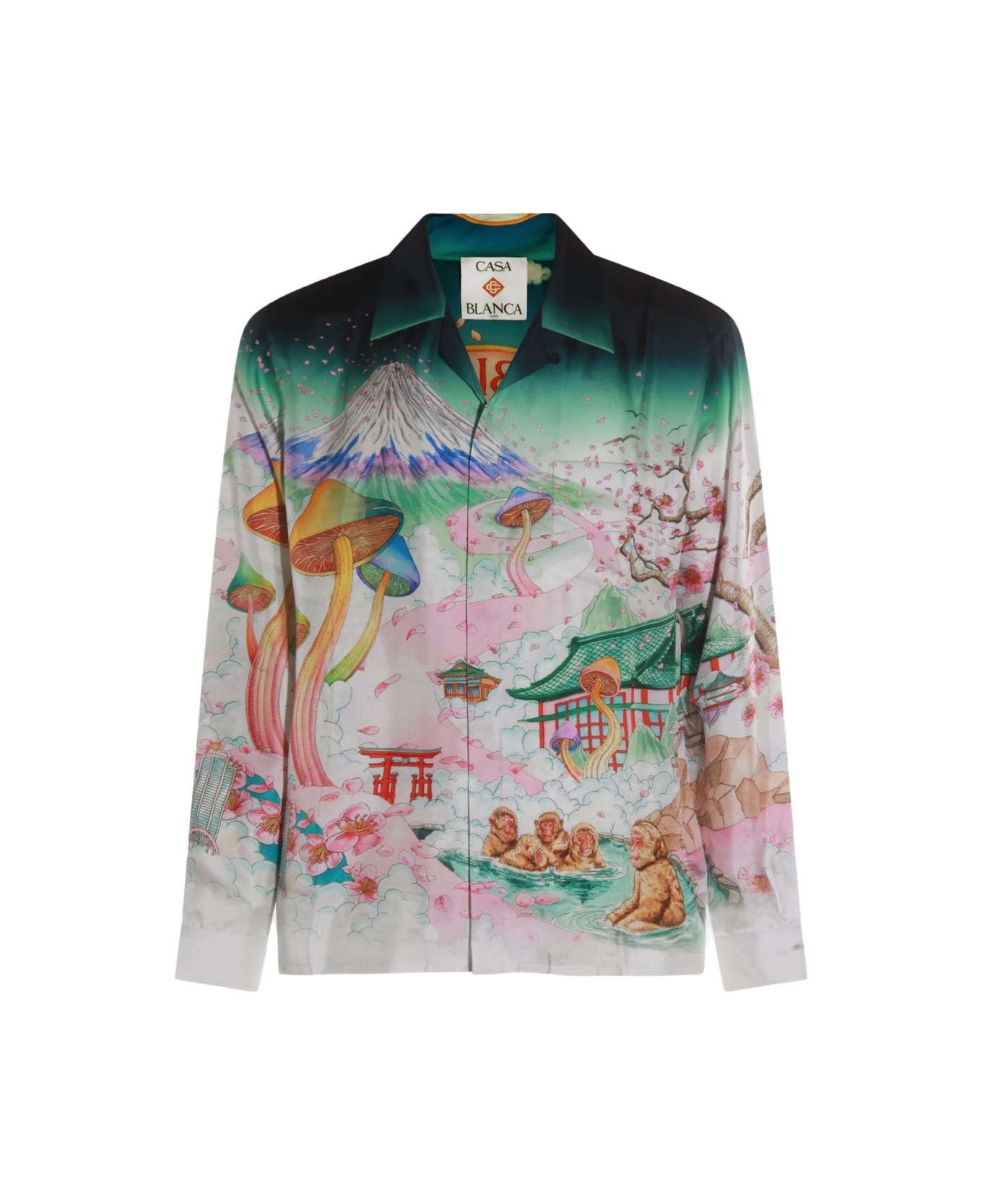 Multicolor Silk Shirt - 1