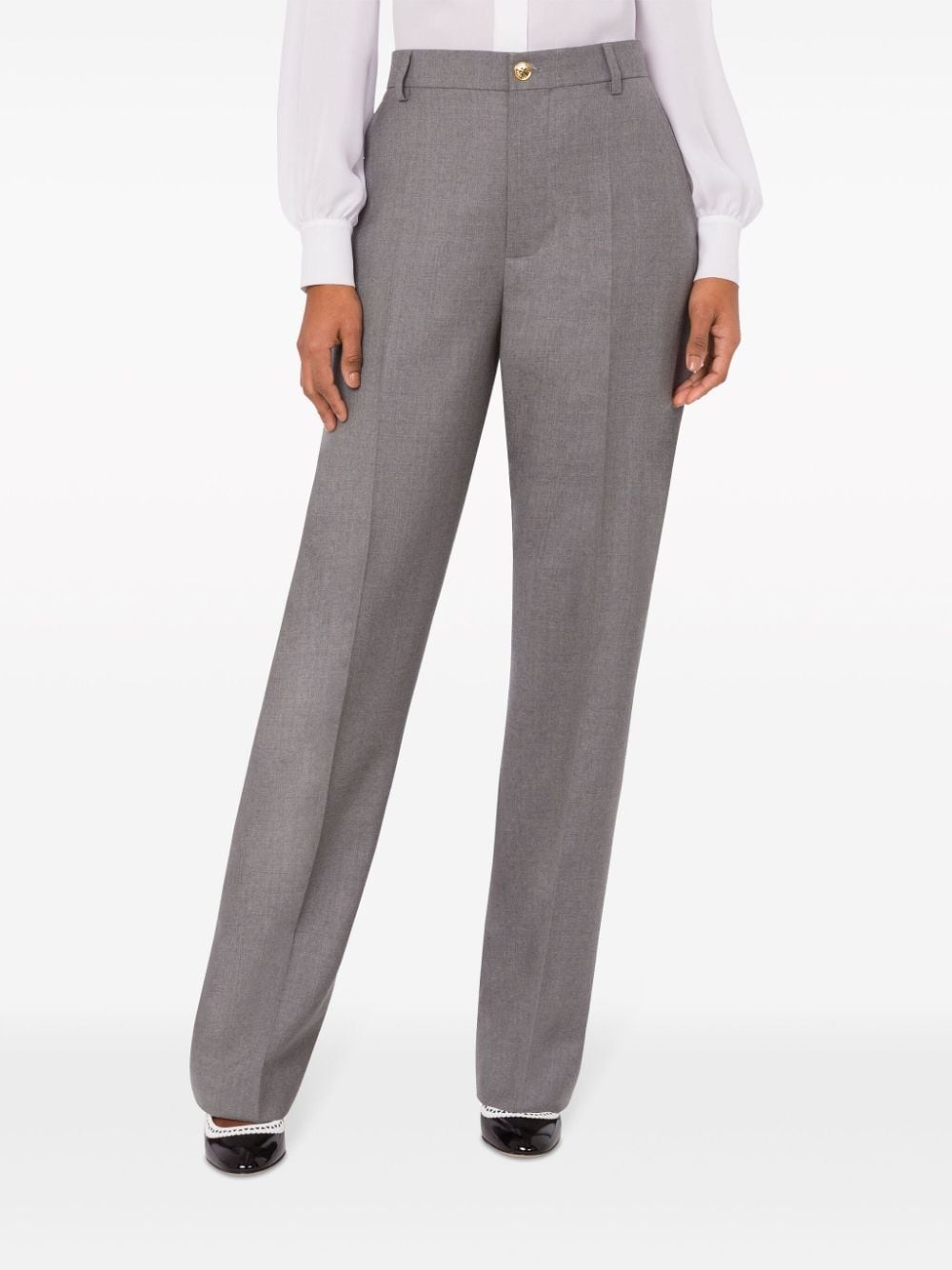 high-waist tailored trousers - 2