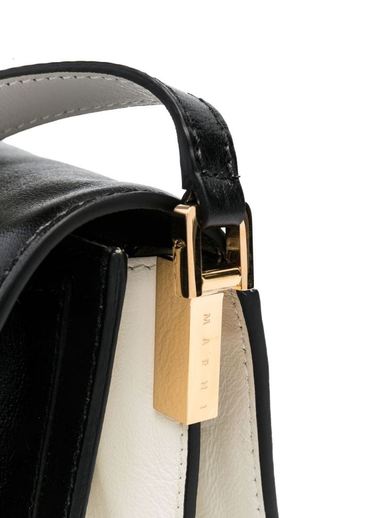 mini Trunk leather crossbody bag - 4